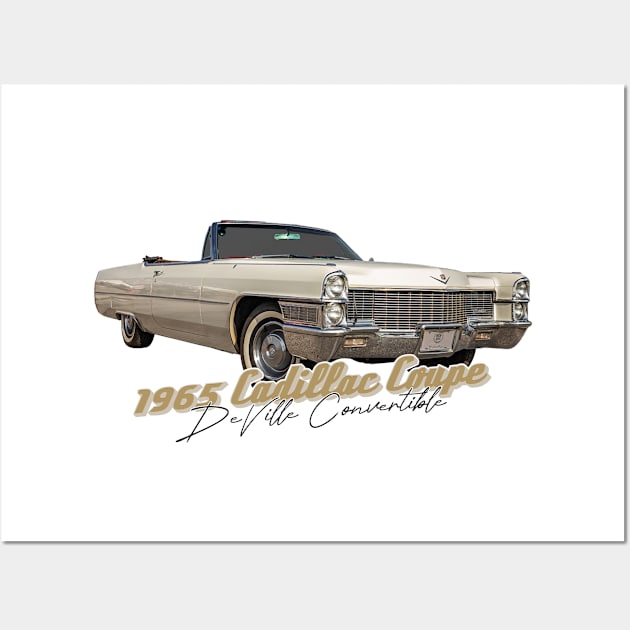 1965 Cadillac de Ville Convertible Wall Art by Gestalt Imagery